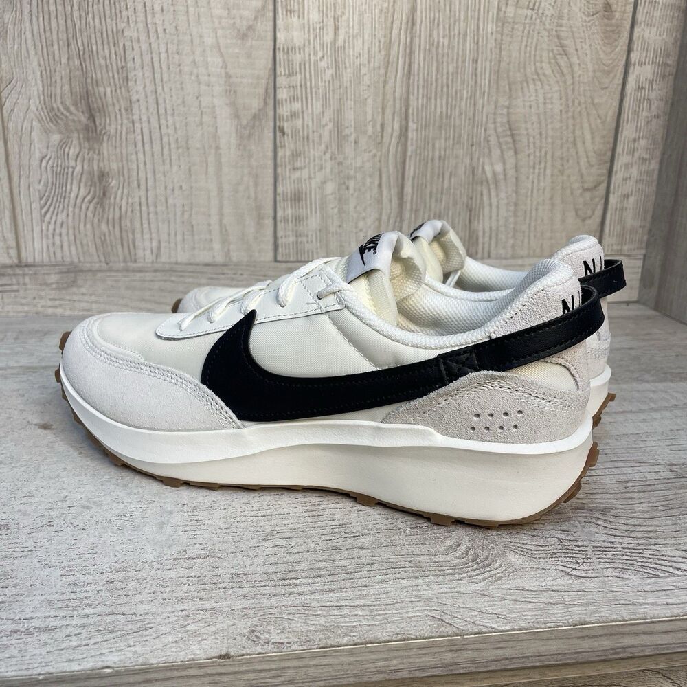 Nike Waffle Debut Women’s Sz 11 Running Sneakers Sail White Black Gum DH9523-109 - Picture 9 of 9